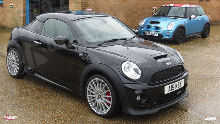 Mini Cooper S Coupe, 3M Certified Car Wrapper, WrapAndGo